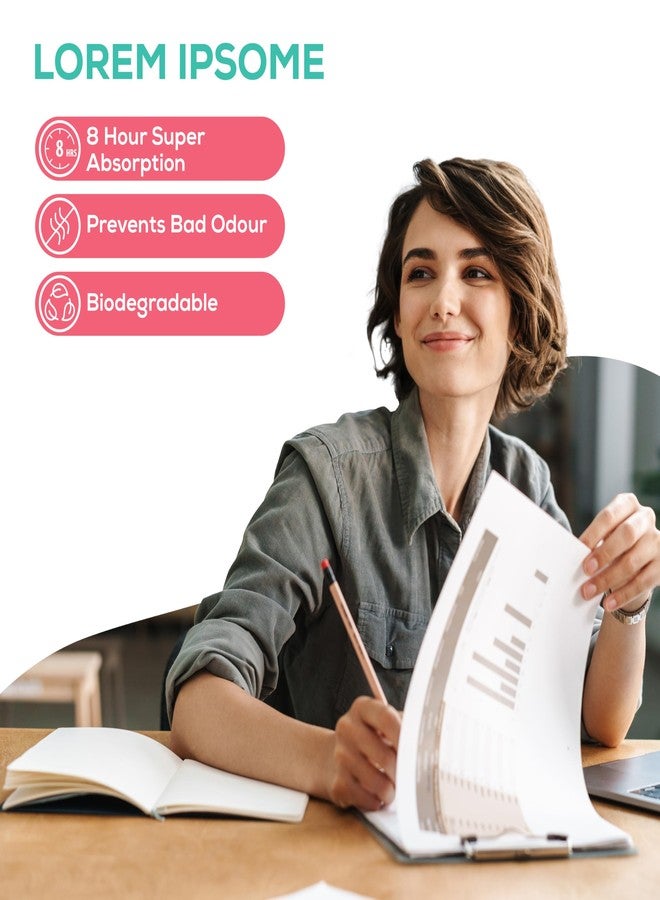 Evereve Tampons, 100% Organic Cotton, For Heavy Menstrual flow, 16 pcs, Super absorption, Safe, Soft & Comfortable, Stain-free periods, Rash-free, Prevents odour, FDA approved, Biodegradable - Image 3